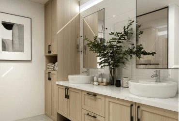 reforma integral de bano en san blas